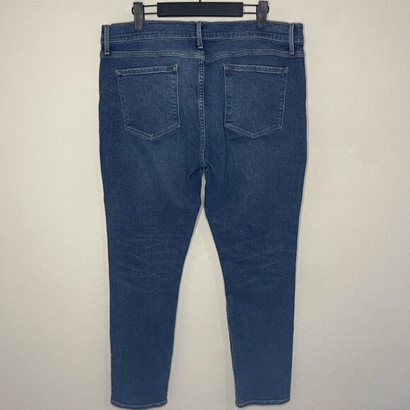 FRAME Denim Le Garcon in Kinmount Mid-Rise Boyfriend Jean - Size 31 - Picture 6 of 8